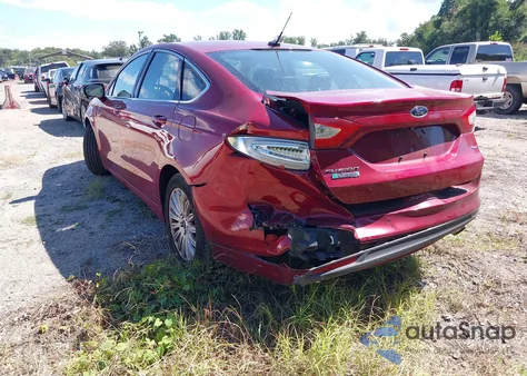 2016 Ford Fusion Energi Se Luxury from USA, damaged, VIN 3FA6P0PU5GR293103